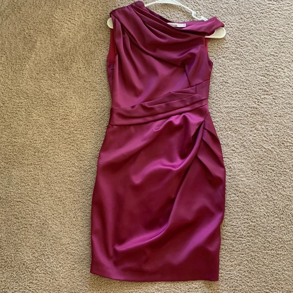 Beautiful dress - purple size 6 - Picture 3 of 6